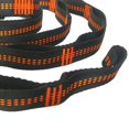 thumbnail image 4 of Outdoor Hammock Tree Straps Tree Tie Rope High Load-Bearing Nylon Webbing Rock Climbing Flat Belt Cover Orange, 4 of 6