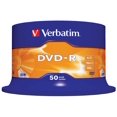 thumbnail image 2 of VERBATIM - 16x Speed DVD-R Matt Silver Blank DVDs - 50 Pack Spindle, 2 of 5