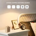 thumbnail image 4 of Estbridge Portable Mini Sound Machine for Sleeping - 20 Soothing Nature Sounds  Timer & Memory  Wood Grain Design for Home  Office  Or Travel, 4 of 7