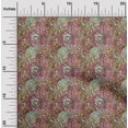 thumbnail image 2 of oneOoneSilkTabbyDarkOliveGreenFabricAnimalSewingCraftProjectsFabricPrintsByYard42InchWide, 2 of 4