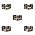 thumbnail image 1 of QualitChoice Bracelet Multi-layers Magnetic Buckle Leather Multi-colored Leopard Print Valentines Day Gifts Bracelets Hand Jewelry Light Brown 5Set, 1 of 6
