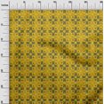 thumbnail image 2 of oneOone Georgette Viscose Tissu Check & Triangle Ikat Tissu à Coudre Imprimé BTY 42 Pouces de Large, 2 of 4