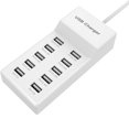 thumbnail image 1 of 50W/10A 10-Ports USB Charging Station Multi Port Hub Charger for Multiple Devices Extension Socket ,Multifunctional fast charging, 1 of 7
