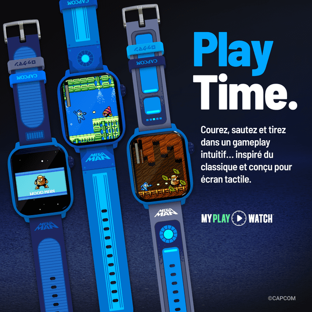 Mega Man Retro Play Watch 本体　ロックマン2 Mega Man™: My Play Watch Digital Gaming Watch – Built from Mega