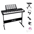 thumbnail image 1 of StarQuest 61 Key Portable Electronic Keyboard Piano Kit – Digital Piano for Beginners and Experienced Musicians, With Stand, Bench, Headphones, & Microphone, 1 of 11