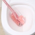 thumbnail image 3 of serony Brosse de Nettoyage en Plastique Longue Poignée Tête Double Face Rouge 1Set, 3 of 5