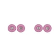 thumbnail image 4 of maskred Coussinets d'Oreilles en Cuir Rond Coussinets Éponge Accessoires Remplacement pour T500BT Casque Sans Fil Rose 2Set, 4 of 6