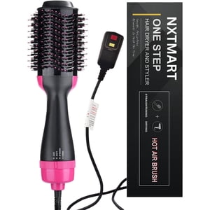 Hot Air Brush,4-in-1 One Step Hair Dryers & Blower Brush With Negative Ions for Reducing Frizz and Static