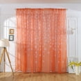 thumbnail image 4 of WIFKLSIIPG 1PCS Rideau de Noël Flocon de Neige Tulle Habillage de Fenêtre Voile Drapé Cantonnière, 4 of 7