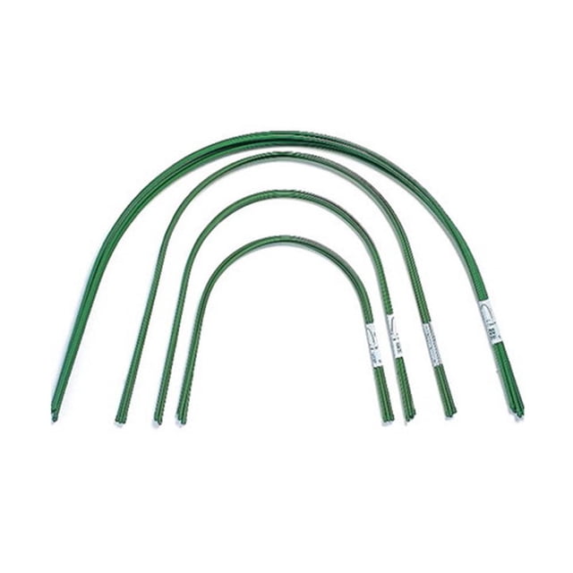Greenhouse Hoop Plastic Coated Hoops Rust-Free Grow Tunnel Garden Support Hoops