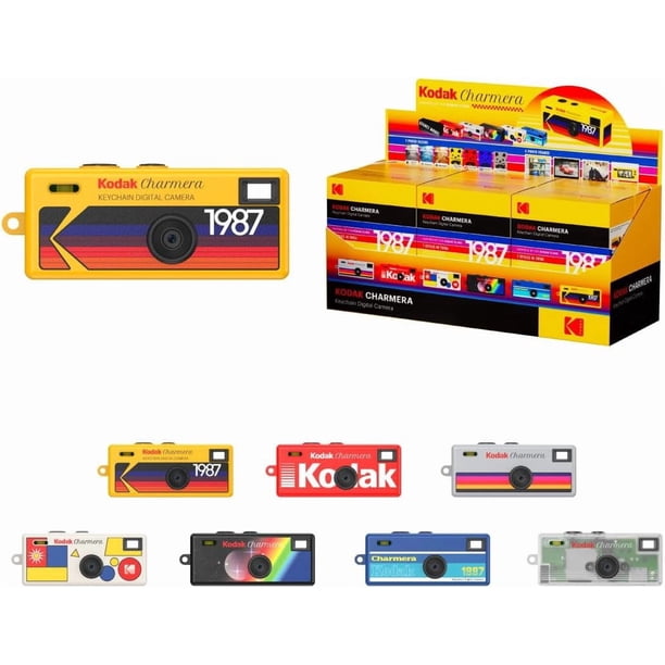 Kodak Charmera Keychain Digital Camera 6-Pack, Blind Box Mini