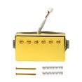 thumbnail image 2 of Xuanheng Alnico II Guitar Humbucker Pickup Easy to Install Sturdy Compact Replacement Gold 8K, 2 of 8