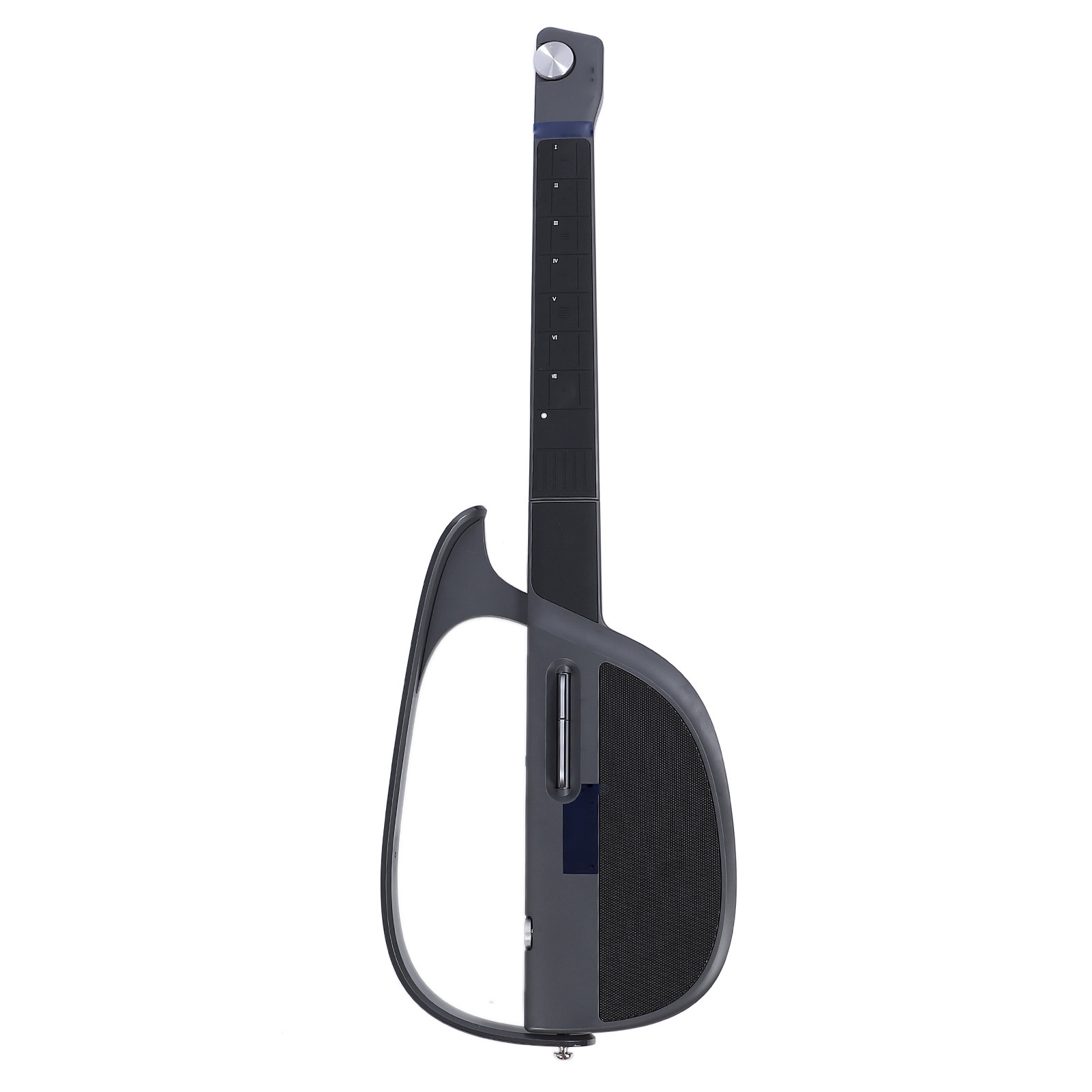 Smart Electric Guitar, Foldable Automatic Accompaniment Guitar, Stringless Electric Guitar with Earphone Jack, Playing and Singing One Person Band