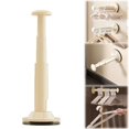 thumbnail image 2 of QIDESHIP a Clothes Rack on the Wall, Plastic Household Hooks, a Clothes Rack on the Wall, Hanger Organizer Rack Extendable Clothes Hanger Stacker Saving Laundry Storage Holders for Home, 2 of 9
