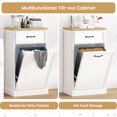 thumbnail image 3 of Bingirl 10'x13' Modern Rug Runner - Washable Soft Faux Wool Non-Slip Entryway Hallway Kitchen Runner, 3 of 7