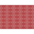 thumbnail image 1 of Ahgly Company Tapis d'Intérieur Rectangulaires Transitionnels Rouges Lavables à la Machine, 2 Pieds x 3 Pieds, 1 of 7