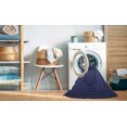 thumbnail image 2 of Ahgly Tapis Rectangulaire Lavable en Machine Intérieur Transitionnel Bleu Nuit, 7 Pieds x 10 Pieds, 2 of 7