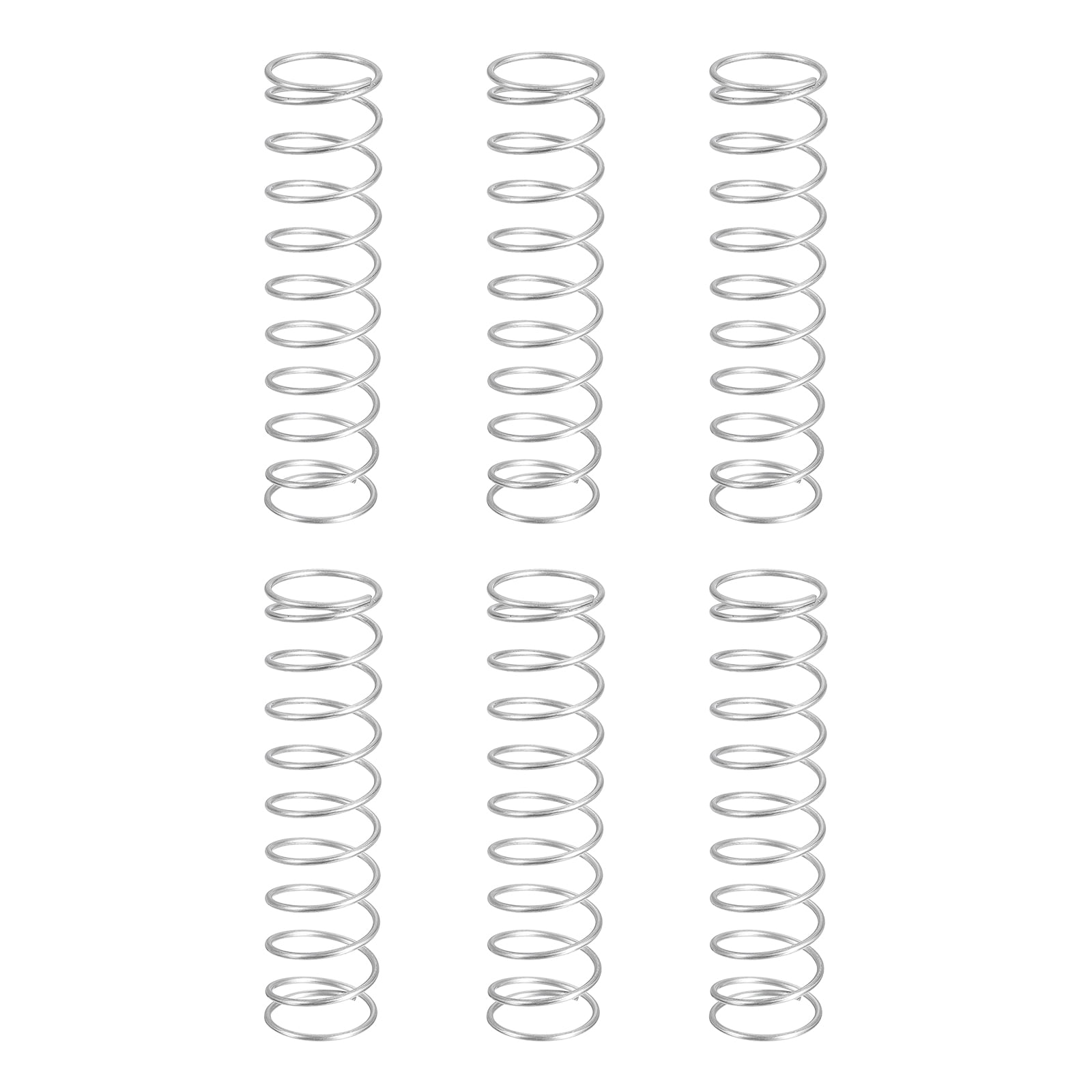 UPC 781954916004 product image for Uxcell 6pack Compression Springs, 1mm Wire Diameter X 15mm Od X 60mm Length Stai | upcitemdb.com