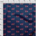 thumbnail image 2 of oneOone Cotton Cambric Fabric Branch & Bird Block Printed Craft Fabric BTY 56 Inch Wide, 2 of 4