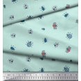 thumbnail image 3 of Soimoi Cotton Poplin Fabric Moth & Light Bug Insects Print Sewing Fabric Yard 42 Inch Wide, 3 of 4