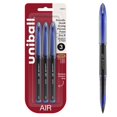thumbnail image 1 of Uniball Air Rollerball Pens, Fine Point (0.7mm), Blue, 3 Count, 1 of 4