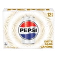 thumbnail image 2 of Pepsi Diet Caffeine Free Cola 355 mL cans, pack of 12, 2 of 10