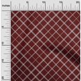 thumbnail image 1 of oneOone Silk Tabby Fabric Check & Geometric Printed Fabric 1 Yard 42 Inch Wide, 1 of 4