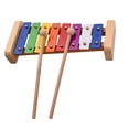 thumbnail image 5 of Toy Wood Pine Xylophone 8-Note  C Key Percussion Toddle Kid Musical Toy, 5 of 5