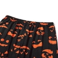 thumbnail image 4 of Halloween Pajamas Family Pajamas Set Matching Sleepwear Glow In The Dark Ghost Print Tops + Pants Set, 4 of 5