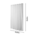 thumbnail image 2 of Shower Curtain Hooks,Shower Curtains for Bathroom Shower Curtain for Bathroom Modern Shower Curtain Winter in Bath 71X71 Inches Long Shower Curtains Set Shower Curtain Liner, 2 of 6