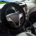 thumbnail image 1 of Lefu 3/28set Fluffy Thick Auto Car Steering Wheel Plush Cover Kits Soft Wool Winter, 1 of 3