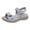 Light Blue, variant on Summer Wedges Sandals for Bling Sandals for Women Dressy Sandals Women Breathable Sport Shoes Memory Foam Sandals Women Women's Slide Sandals Open Toe Beach Comfortable Huarache Sandals