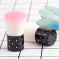 thumbnail image 3 of Professional Makeup Brush Set for Manicure Use with Soft Fiber Bristles and HighQuality Plastic Handle in Pink 3PCS, 3 of 8