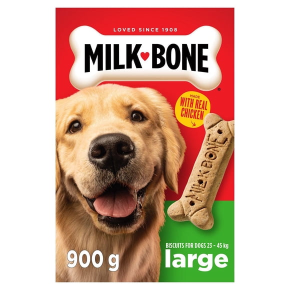 Milk-Bone Original Crunchy Biscuit Dog Treats, Large 900g
