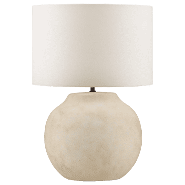 Bouclair Off White Ceramic Table Lamp