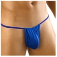 thumbnail image 1 of BKQCNKM String pour Homme, String pour Homme, sous-Vêtement Taille Basse, Bleu TG, 1 of 3