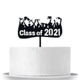 thumbnail image 3 of Oleegame 1PC Cookie Mold Of P 2021 Party TopperGlitter DecorationsClass 2021 Graduation Cake Graduation Home Decor Black, 3 of 9