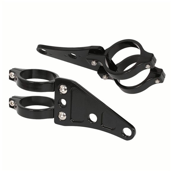 keepw 2pack/lot Moto Phare Monter Support de Phare Support Durable et Stable pour les Phares de Moto Métal 1Set