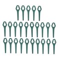 thumbnail image 3 of Grass Cutter Tool Blades, Harsh Weather Resistant ABS Lawn Mower Plastic Blade Strong Toughness  For Replacement For Garden Green, 3 of 8