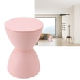 thumbnail image 4 of Hourglass Stool, Hourglass Shaped Stool Wide Application Fashionable  For Bathroom Pink, 4 of 8