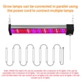 thumbnail image 4 of Mistaha Adjustable Hanging LED Grow Light with Full Spectrum for Indoor Plants - High Performance Plant Lamp, Linkable, Durable Material & Efficient Heat Dissipation, 4 of 6