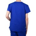 thumbnail image 4 of Green Town Women's V-Neck Scrub Set, 6 Pockets, Durable Fabric, 4 of 7