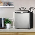 thumbnail image 5 of Danby Designer 1.6 cu. ft. Compact Fridge in Stainless Steel (DCR016A3BSLDD), 5 of 5