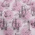 thumbnail image 1 of oneOone Polyester Spandex Purple Fabric Nautical Prints Sewing Material Print Fabric By The Yard 56 Inch Wide, 1 of 3