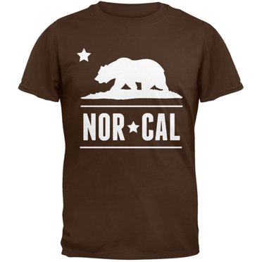 California Republic NorCal Brown T-Shirt