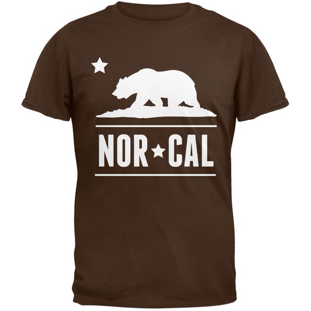 California Republic NorCal Brown T-Shirt