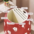 thumbnail image 3 of 6-Piece Rotating Knife Block Set with Acrylic Stand - Stainless Steel Blades, Ergonomic Handles, 3 of 5