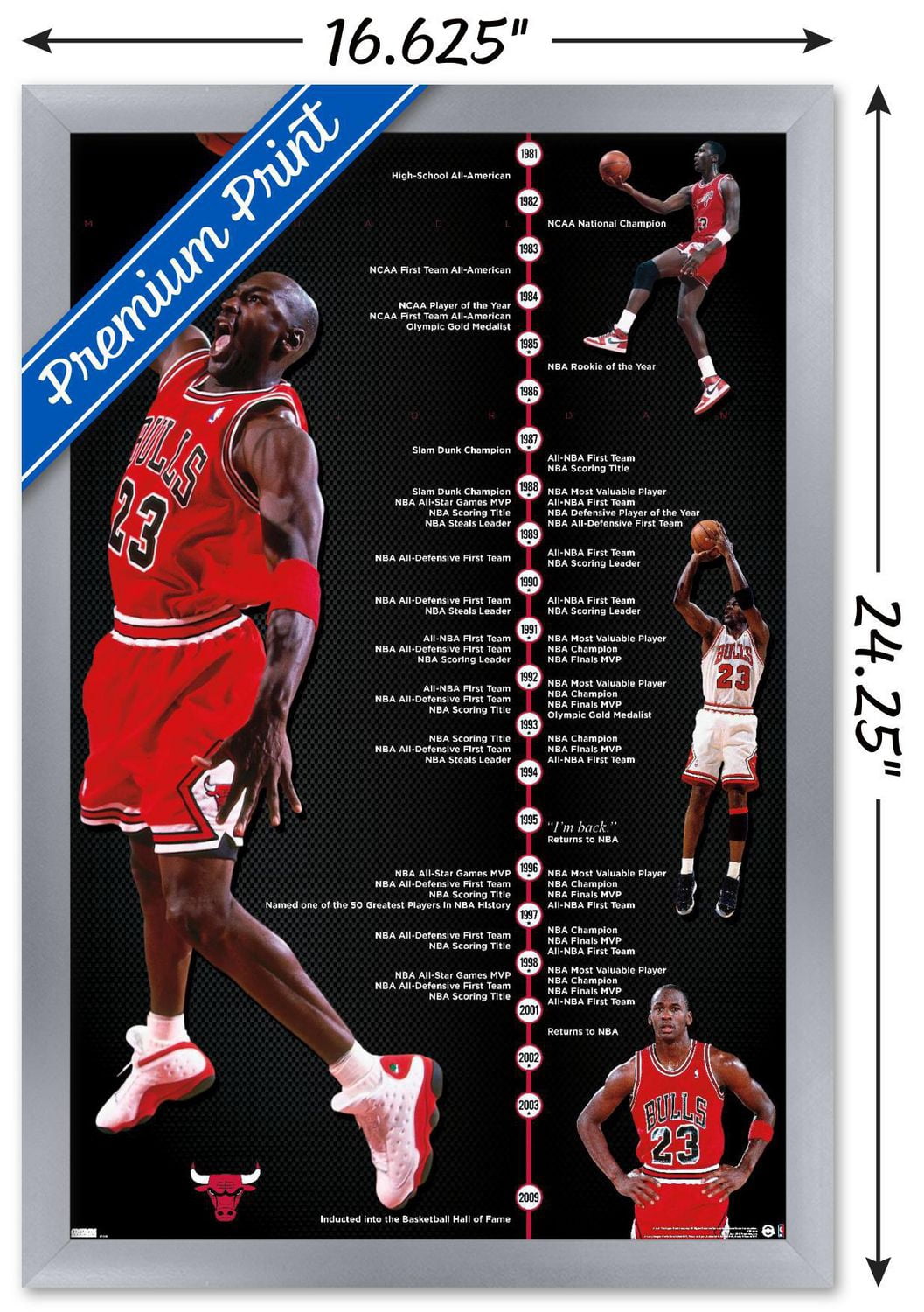 Michael Jordan - Timeline Wall Poster