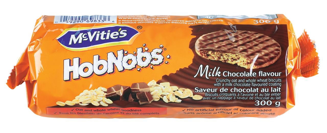 McVities Biscuits Hobnob au chocolat au lait