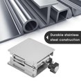 thumbnail image 3 of Stainless Steel Laboratory Lifting Platform Stand Scissor Rack 100x100mm, Adjustable Height for Physics, Chemistry and Biology Experiment, 3 of 7